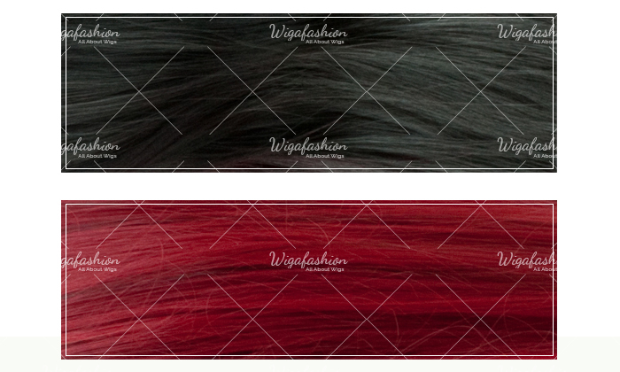 Two Tone Dark Red/Black Long Straight 75cm-color.jpg