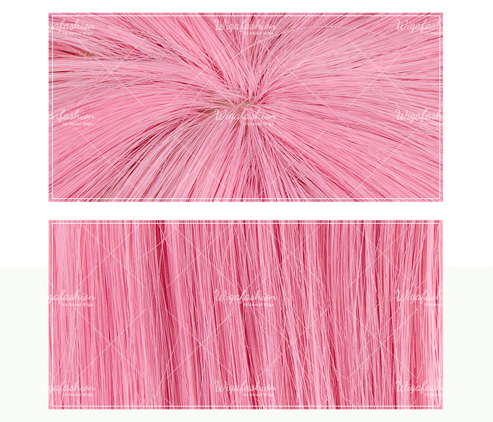 Carnation Pink Long Straight 90cm-closeup.jpg