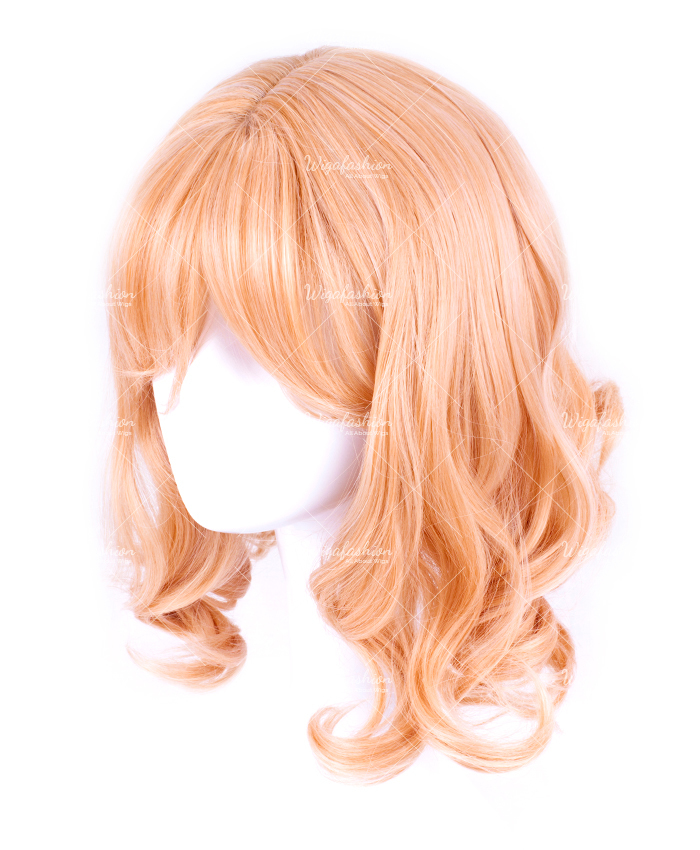 Orange Blonde Short Wavy 30cm-1.jpg
