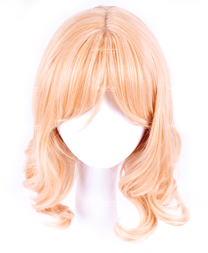 Orange Blonde Short Wavy 30cm-2.jpg