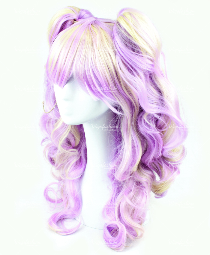 Light Violet Blonde Highlight Long Wavy 60cm-1.jpg